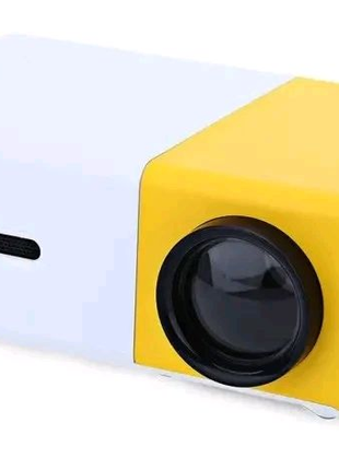 Мультимедийный портативный проектор UKC YG-300 с динамиком White/