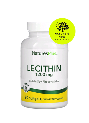 Natures plus лецитин 1200 мг - 90 капсул / сша