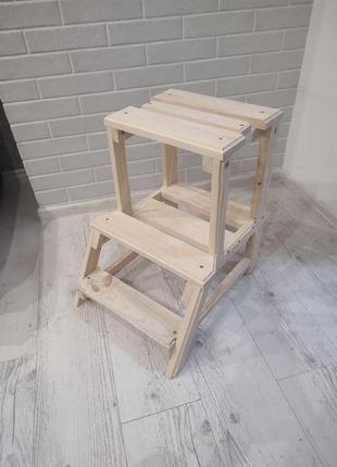 Стремянка стул деревянный