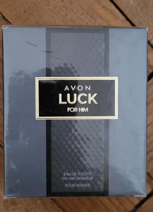 Туалетная водаavon luck для него