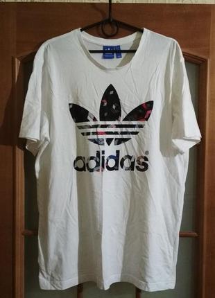 Мужская футболка adidas (l-xl) оригинал редкая модель