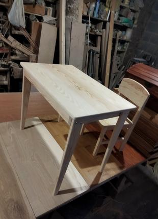 Детский деревянный столик 70х45