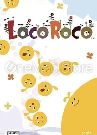 Диск PSP UMD с игрой LocoRoco