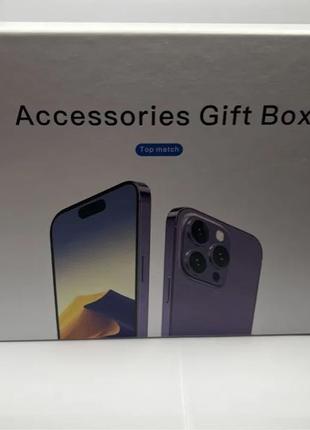 Подарунковий набір 6 в 1 iPhone Accessories Gift Box
