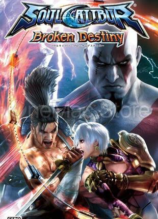 Диск PSP UMD з грою SoulCalibur: Broken Destiny