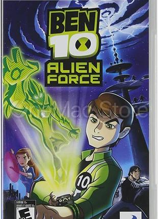 Диск PSP UMD с игрой Ben 10: Alien Force