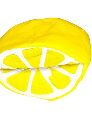 Игрушка антистресс сквиш лимон (уценка) примятый