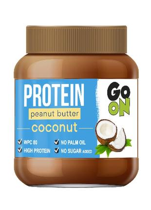Арахисовая паста go on nutrition protein peanut butter 350 г к...