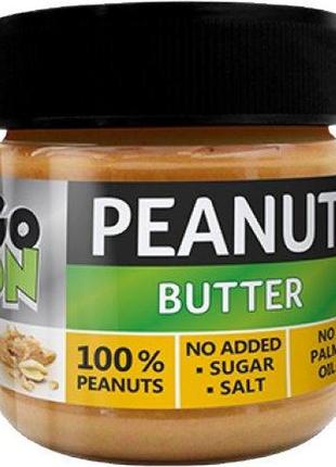Арахисовая паста go on nutrition peanut butter smooth 180 г