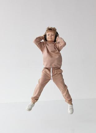 Детский спортивный костюм для мальчика мокко р.122 439876