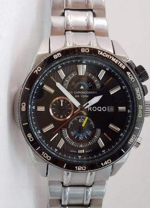 Мужские спортивные часы Roqo Chronograph 8703G, тахиметр, кварц.