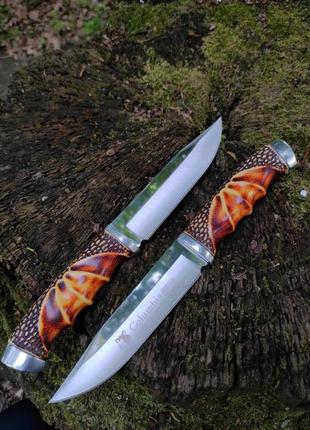 Нож дракон с ножнами для охоты туризма