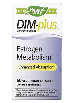 Натуральна добавка Nature's Way DIM-Plus Estrogen Metabolism, ...