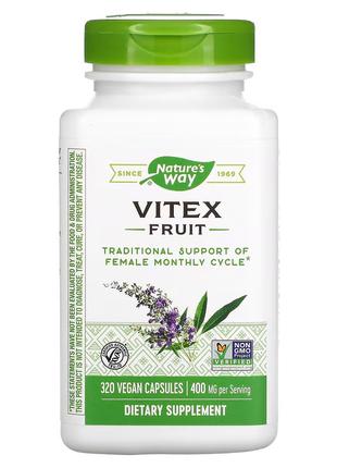 Натуральная добавка Nature's Way Vitex Fruit, 320 вегакапсул