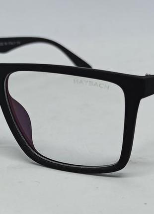 Maybach очки мужские имиджевые оправа для очков черная матовая