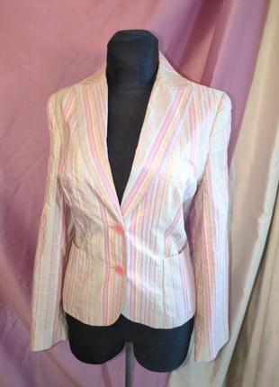 Пиджак в розовую полоску apanage
