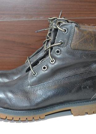 Timberland 35-36р ботинки кожаные утеплённые на тракторной под...