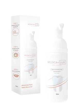 Отбеливающая пена для зубов MEDICA+ ToothMousse 5.0 (Япония)