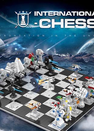 Шахи-конструктор із 3800 деталей Логічна гра для дітей і дорослих