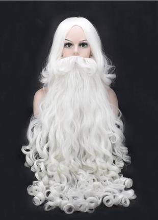 Парик и борода (60 см) Деда Мороза RESTEQ