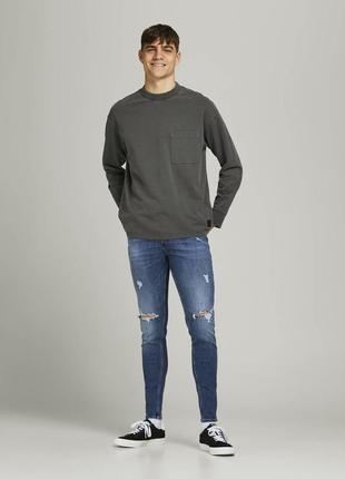 Крутые джинсы jack & jones pete original skinny fit, w31/w32