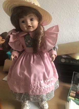 Кукла коллекционная, фарфоровая. 40 см.