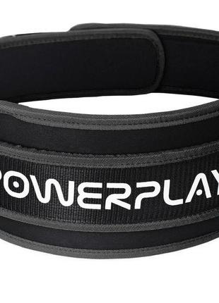 Пояс неопреновий для важкої атлетики Power Play 5546 Black M