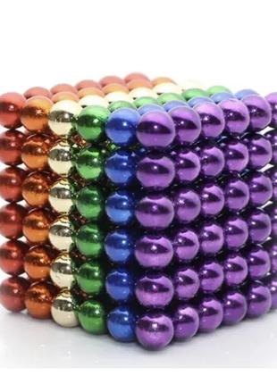 Кульки магнітні блоки neocube rainbow 3 мм