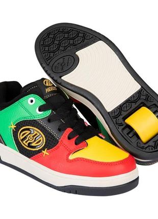 Роликові кросівки Heelys Cosmical HE101313 Red Black Green Yel...