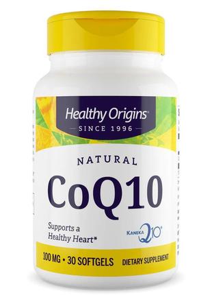 Натуральная добавка Healthy Origins CoQ10 Kaneka Q10 100 mg, 3...