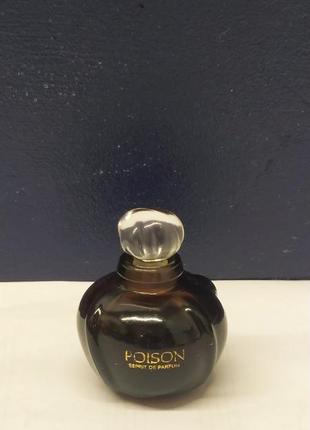 Винтажная миниатюра poison esprit de parfum christian dior