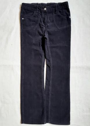 Темно серые вельветовые джинсы palomino германия на 8 лет (128см)
