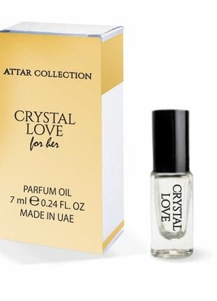Парфум масляний жіночий Attar Collection Crystal Love For Her ...