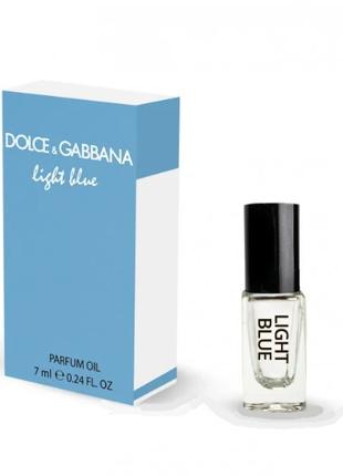 Парфум масляний жіночий Dolce&Gabbana; Light Blue 7 мл