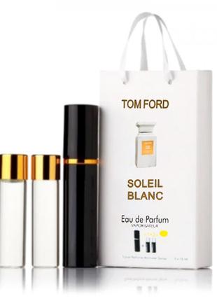 Мініпарфуми унісекс з феромонами Tom Ford Soleil Blanc 3х15 мл