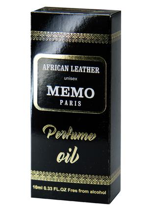 Парфуми олійні унісекс Memo African Leather 10 мл