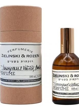 Парфюм унисекс Zielinski & Rozen Lemongrass & Vetiver, Amber 1...