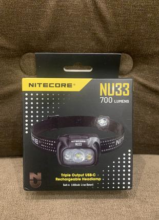 Налобный фонарь Nitecore NU33