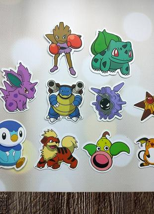 Наклейки, стикеры "покемоны. pokemon"  (стик0009)