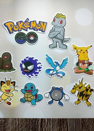 Наклейки, стикеры "покемоны. pokemon"  (стик0007)