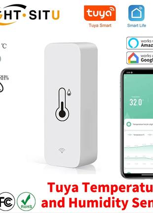 Датчик температуры и влажности Bluetooth Tuya