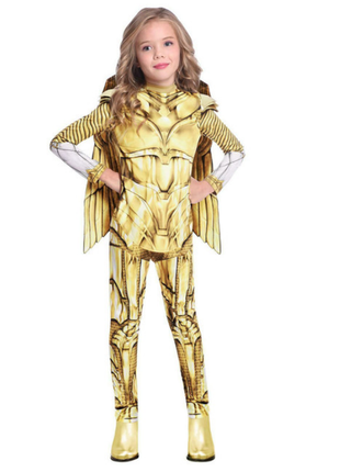 Золотая супер девочка wjnder woman 1984 карнавальный костюм на...