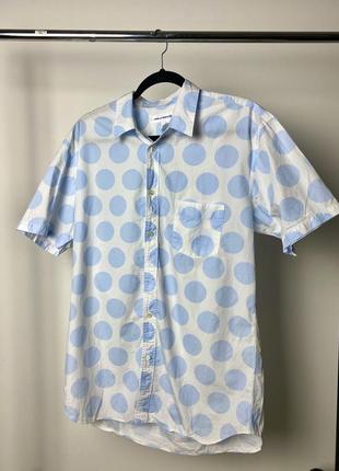 Рубашка comme des garcons cdg made in italy дизайнерская