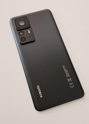 Задняя крышка Xiaomi 12T Pro (22071212AG), цвет - Черный