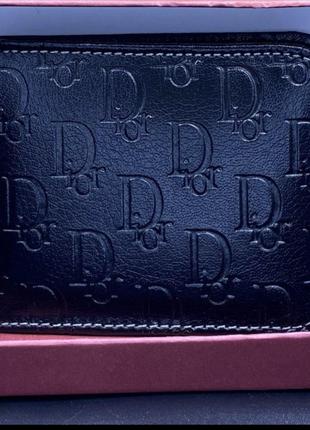 Кошелек Dior/Диор с логотипом из экокожи