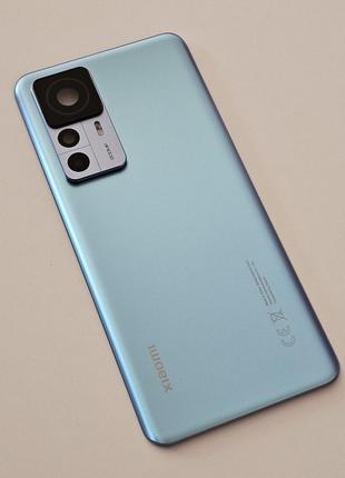 Задняя крышка Xiaomi 12T Pro (22071212AG), цвет - Голубой