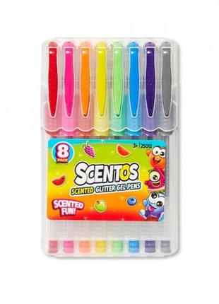 Набір ароматних гелевих ручок - мерехтливі кольори
