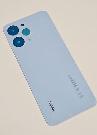 Задняя крышка Xiaomi Redmi 12, цвет - Голубой