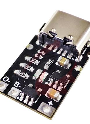 USB type-c Контроллер заряда/разряда, модуль 1S li-ion 4,2V 40...