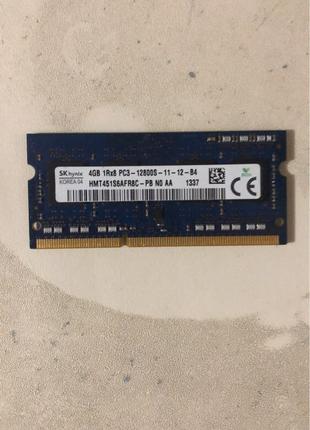 Пам’ять Hynix 4Gb So-DIMM PC3L-12800S DDR3-1600 1.35v (HMT451S...